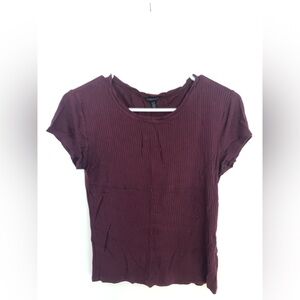 Aeropostale maroon crop top